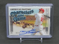 2023 PANINI AMERICA'S PASTIME JIM THOME CHARACTERS OF THE GAME AUTO /25 JH12