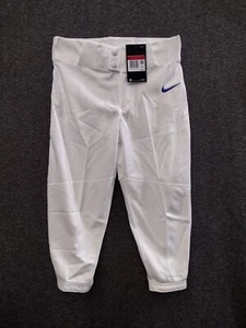 Nike Vapor Boys Select High Piped Baseball 3/4 Pants White BQ6444-102 Size L - Picture 1 of 9