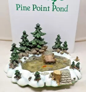 Dept 56 Heritage Village Accessories Pine Point Pond #52618 w/Box - Picture 1 of 5