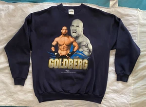 WCW 1998 XL Bill GOLDBERG Graphic Sweatshirt WWE WWF Wrestling Time Warner Co - Picture 1 of 6
