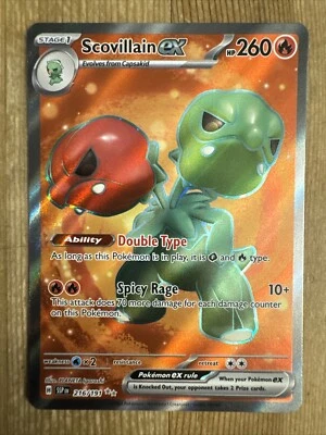 Scovillain ex 216/191 - Surging Sparks Ultra Rare - NM Pokémon Card - Image 1 of 2