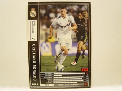 Panini WCCF 2010-11 Cristiano Ronaldo No.7 Real Madrid FW Spain La Liga 303/352 - Image 1 of 4
