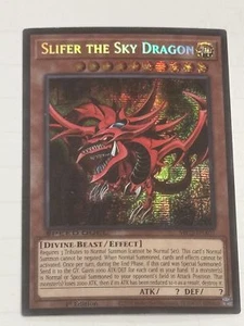 Yugioh! LP Slifer the Sky Dragon - SBC2-ENA01 - Prismatic Secret Rare - 1st Edit - Picture 1 of 1