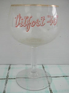 * VERRE A BIERE VILFORT "40" 8.5 cm de Ø 15.5 cm de hauteur - Bild 1 von 1
