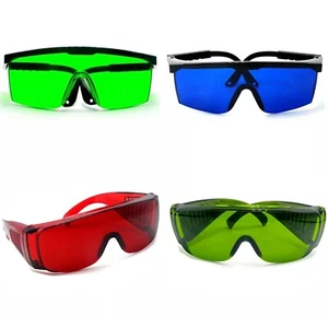 4pcs Blau/Grün/Rot/IR Laser 450nm/ 532nm /650nm /1064nm Laserschutzbrillen - Picture 1 of 5