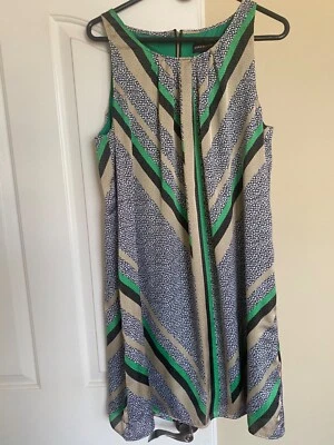 Vestido Dana Buchman Multicolor Sin Mangas XL Foto 1 de 4