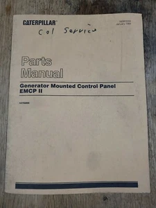 Caterpillar Generator montiert Bedienfeld EMCP II Teile Handbuch 1R-1369-X19 - Bild 1 von 3