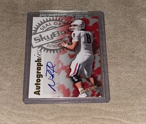 💎 NICK FOLES 2012 SKYBOX *FLEER RETRO* ROOKIE AUTO SP RC #97AU-NF - Bild 1 von 2
