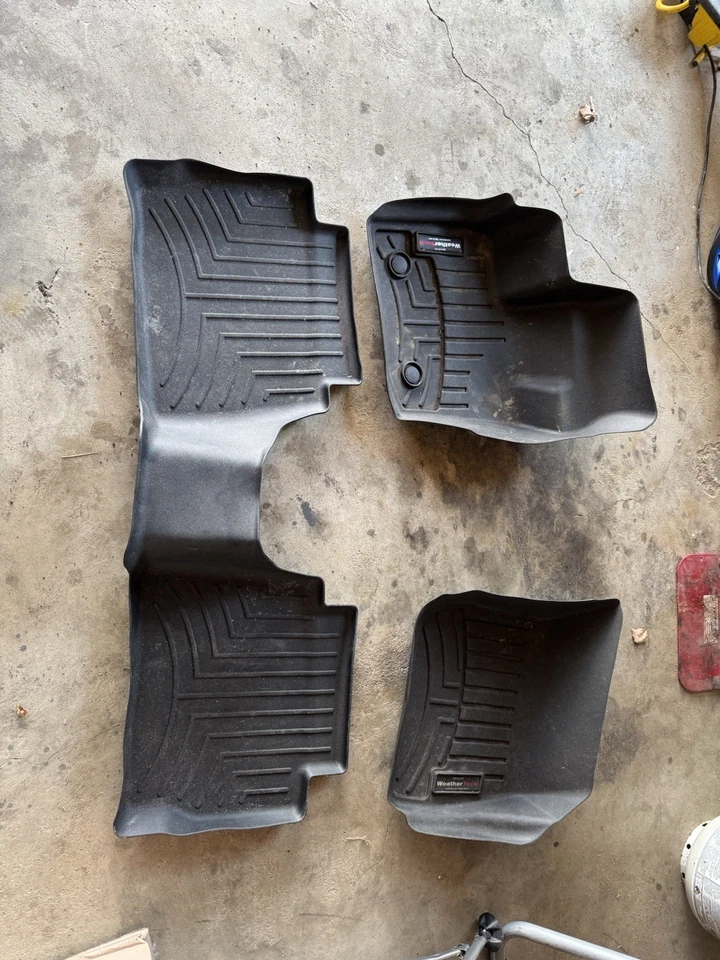 Forro de piso Weathertech para Ford Fusion 2017-2020 delantero y trasero Foto 1 de 1