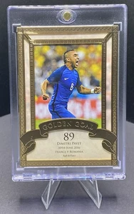 Dimitri Payet 2022 Futera GG13 Unique Golden Goal 06/09 23kt Real Gold France - Picture 1 of 2