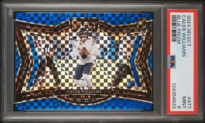 2024 Select Blue Prizm Field Level Caleb Williams PSA 9 Mint 72/75 - Bild 1 von 2