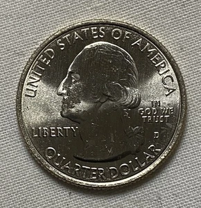 2020 D Tallgrass Prairie America The Beautiful Quarter Struck Through Grease (D) - Picture 1 of 6