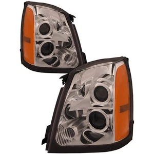 Driver Passenger Halogen Headlight Set For 04-09 Cadillac SRX; CAPA Certified - Foto 1 di 9