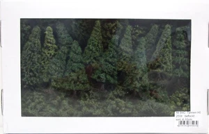 Escala H0 / N Jordan [84C] Modelo - Abeto acabado flocado 25 unidades - EMBALAJE ORIGINAL NUEVO - Imagen 1 de 1