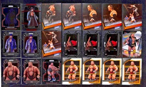 21 WWE Panini Prizm NXT Topps Card Lot - THE UNDERTAKER otis YOKOZUNA - Picture 1 of 2