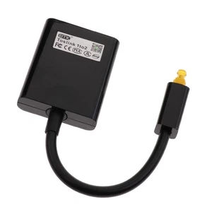 Digital Optical Splitter Cable Adapter to 2 - Afbeelding 1 van 5
