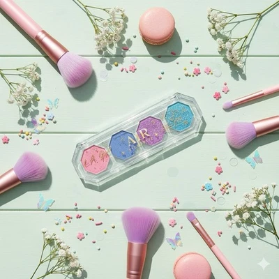 L.A. Paleta de sombras de ojos Girl Cosmetics Air (cuádruple) Foto 1 de 2