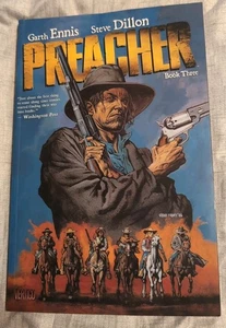 Preacher Book Three 3 TPB Ennis Dillon Vertigo graphic novel fumetti - Foto 1 di 2