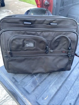 Tumi Ballistic Deluxe Alpha 26127DH Expanding Rolling Carry-On Wheeled Briefcase - Image 1 of 4