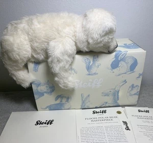 LEBENSLANGE SAMMLUNG STEIFF TIERE WEISSE FLOCKE EISBÄR 1428/3000 - Bild 1 von 7