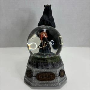 RARE Disney Store Brave Merida Queen Elinor Snow Globe 8.25" LED Light Up Read - Picture 1 of 18