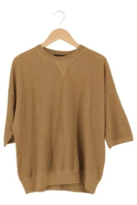 FALKE maglione uomo lana beige maglia a costine elegante tempo libero taglia 48 - Foto 1 di 3