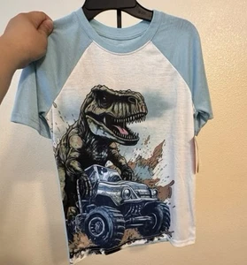 Wonder Nation Boys Short Sleeve Tee and Shorts Pajama Set, 2-Piece,LARGE - Picture 1 of 4