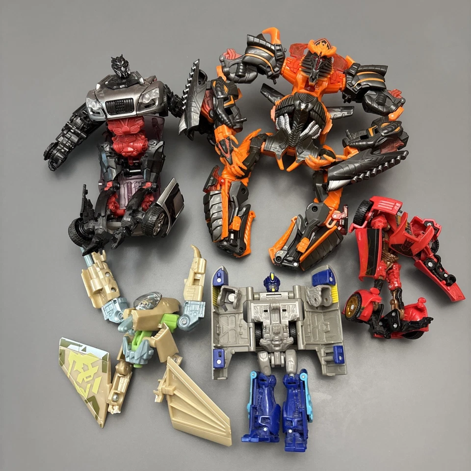 Transformers Revenge Of The Fallen Universe Lote de 5 Figos Incompletos - PARA PEÇAS - Imagem 1 de 4