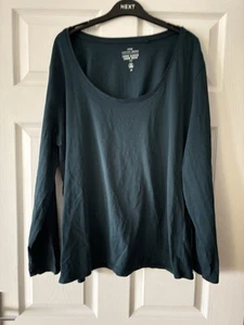George Teal Long Sleeve T-shirt Size 24 - Picture 1 of 3