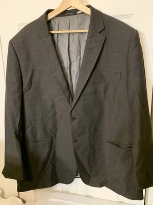 Tiglio Luxe Dandy Suit Blazer Mens 50R Slim Gray Super 150’s Wool Made in Italy - Image 1 of 4
