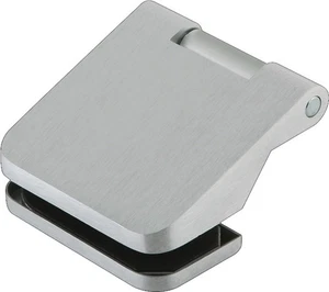 DORMA Nastro per porta in vetro OFFICE Junior in lega niro anodizzato 80 kg per 3 pezzi - Foto 1 di 1