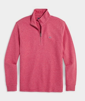 Vineyard Vines Cuarto de Agua Salada Cremallera Precio de venta sugerido por el fabricante $118 Para hombres Talla M Rojo Marinero’s Foto 1 de 4
