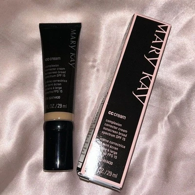 NEW Mary Kay CC Cream Sunscreen SPF 15 1 fl.oz. Medium to Deep foundation - Image 1 of 4