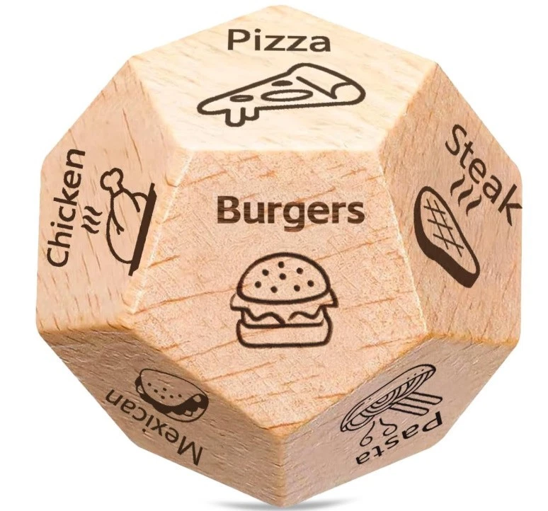 Rellenos de Medias para Adultos - Divertido Regalo Elefante Blanco, Dados de Comida para Fecha Noche f Foto 1 de 4