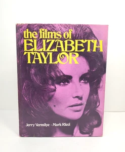 The Films of Elizabeth Taylor by Jerry Vermilye Mark Ricci HC/DJ 1976 1st Editio - Bild 1 von 5