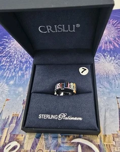 NEW 2025 Crislu Disney Marquee Ring Disneyland Exclusive Size 7 - Picture 1 of 3