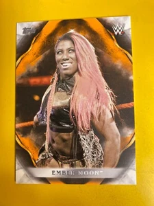 RS1273 2019 Topps WWE Undisputed Orange #29 Ember Moon #23/99 - Picture 1 of 2