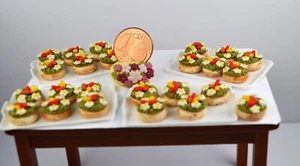 *~* Tablett  mit Oster Donuts , für das Puppenhaus *~* - Bild 1 von 3