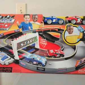 RARE! Fisher Price Shake N Go Speedway 2005 NIB - Picture 1 of 6