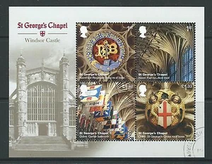 GREAT BRITAIN 2017 WINDSOR CASTLE MINIATURE SHEET WITHOUT BARCODE FINE USED  - Picture 1 of 1