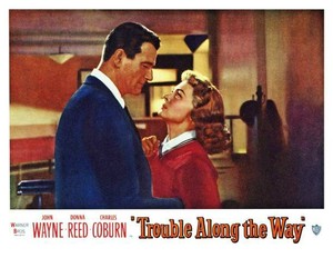 Trouble Along The Way Lobby Card John Wayne Donna Reed OLD MOVIE PHOTO