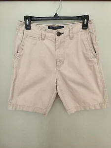 AE American Eagle Outfitters Herren Größe 28 Chino Shorts 9" Schrittlänge hellkhaki - Bild 1 von 8