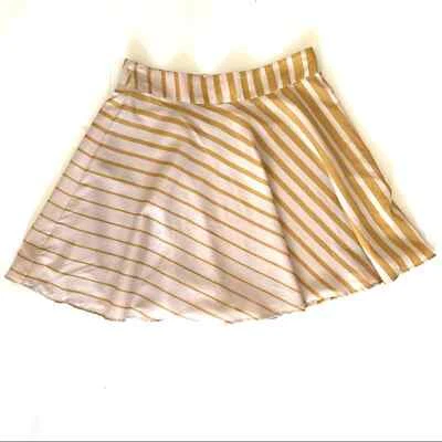 Francesca’s Diagonally Striped A-Line Skirt Size Medium - Image 1 of 4