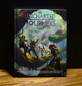 Cubicle Seven - Uncharted Journeys Kickstarter Hardback 5E Sourcebook - Foto 1 di 2