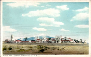 Vintage C. 1920's The Alvarado Train Depot Station Hotel Albuquerque NM - Picture 1 of 2