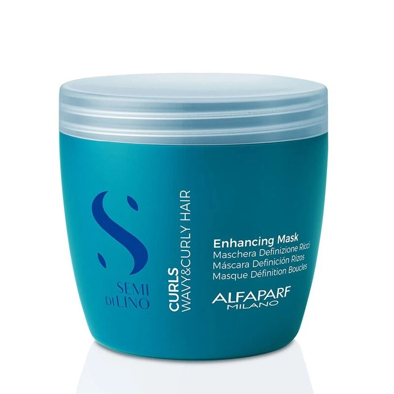 Maschera Per Capelli Ricci ALFAPARF MILANO Semi Di Lino Enhancing Mask 500ml
