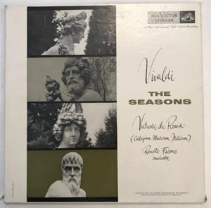 VIVALDI THE SEASONS RCA-VICTOR LHMV-26 His Masters Voice VIRTUOSI di ROMA LP BOX - Imagen 1 de 8