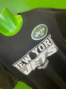 NFL New York Jets Majestic Black Cotton T-Shirt Men's 3X-Large NWT BARGAIN - Picture 1 of 8