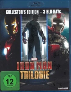 IRON MAN - TRILOGIE - Collector´s Edition - 3 Blu Rays - neuwertig - Picture 1 of 2
