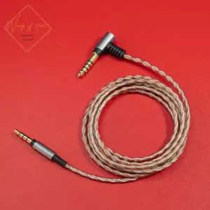 6N Hifi Balanced Headphone Cable For Philips Shp9500 Fidelio X2 X1 ATH MSR 7